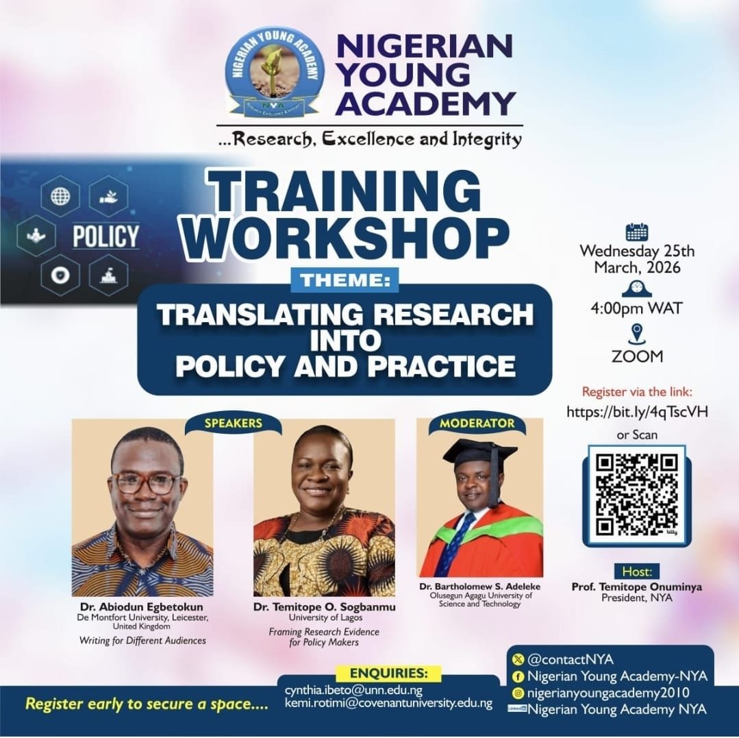 Nigerian Young Academic Workshops